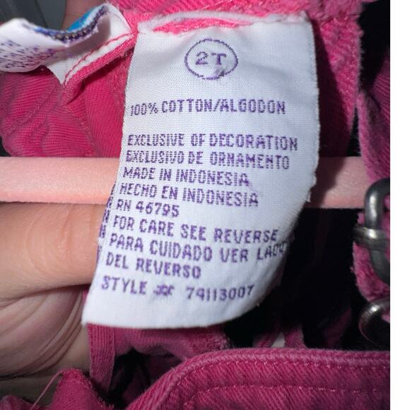 Winnie the Pooh / Pink / 2T / Overalls / Vintage / EUC - Picture 5 of 6